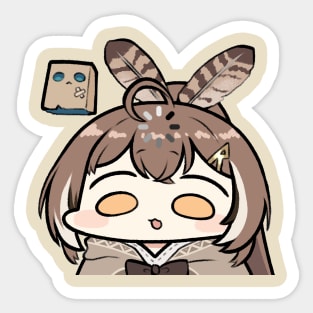 Nanashi Mumei Forgor Sticker